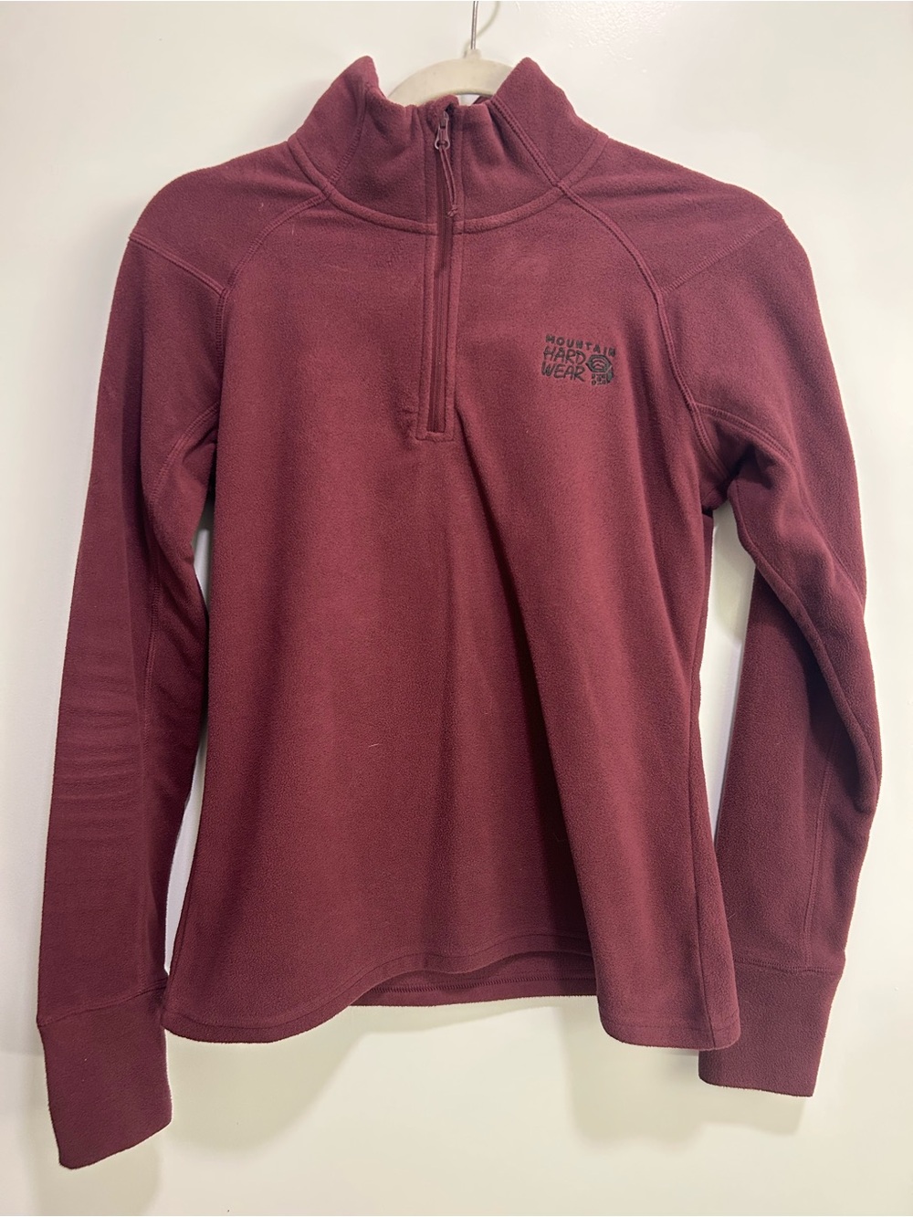 Mountain Hardwear Women's Wine Half-Zip Fleece Pullover